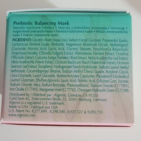 Algenist ALIVE Prebiotic Balancing Mask New in Box 1.7 oz - Picture 7 of 10